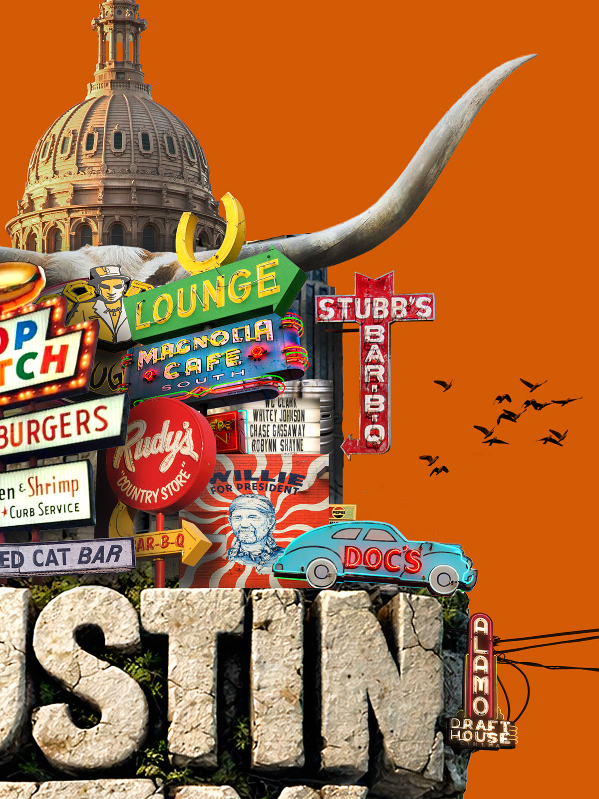 Endangered Austin #3 - UT Edition