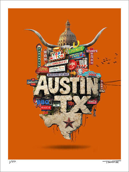 Endangered Austin #3 - UT Edition